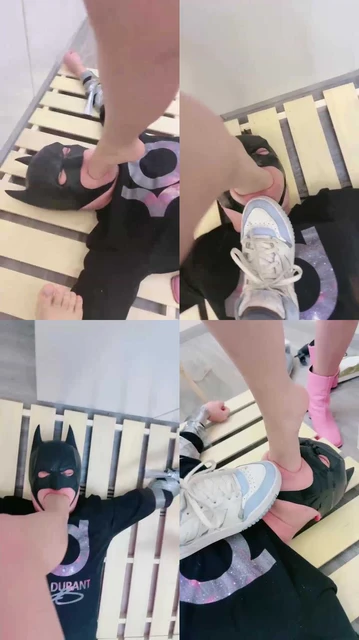 【礼礼大人】双S捆绑裸足+运动鞋强制深喉【双视角版】