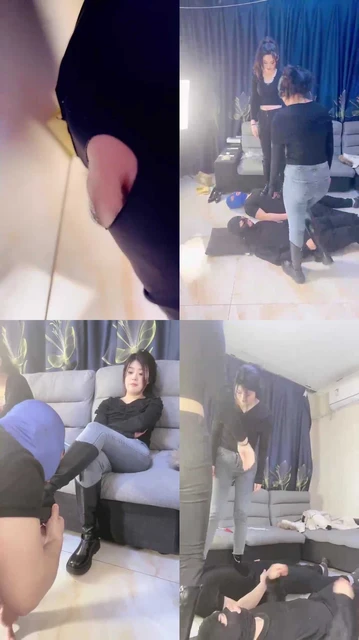 【冷鸢大大】双S-长靴高跟踩踏/口吐食物【双视角版】