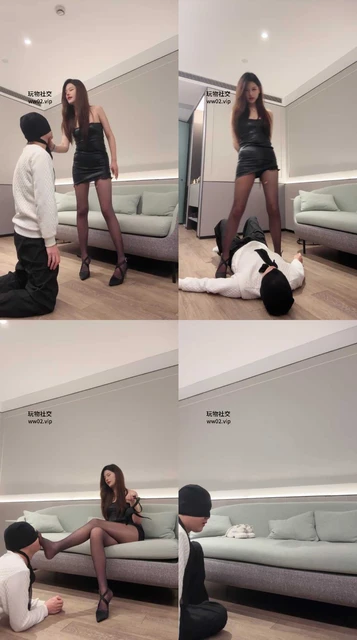 【琪琪sama】车模S-踢裆耳光/骑马转胯/深喉/强制闻鞋