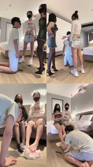 【尤物】双S-素人大学生入圈-骑马滴蜡/踩踏喂食/闻白袜黑丝