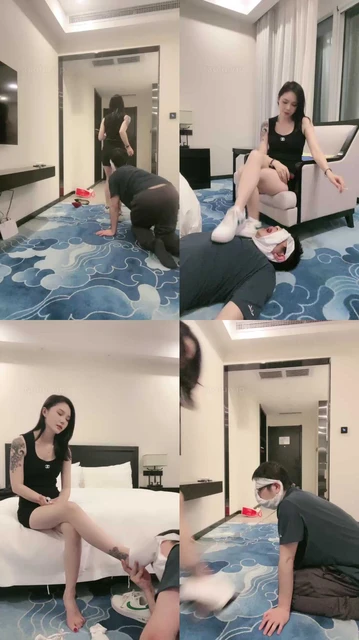 【筱月】内裤套头-原味白袜气味羞辱/口水圣水/踩踏【完整版】