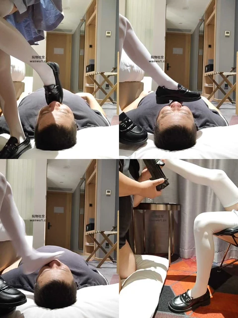 【苏梦】皮鞋白丝踩/坐脸窒息