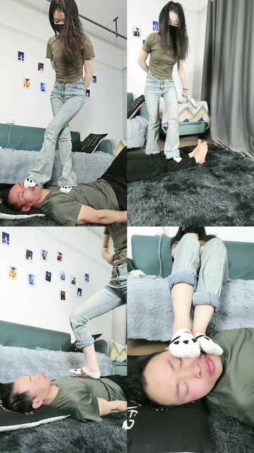 【诗琪】健身女神S-棉袜脚爆踩【完整版】