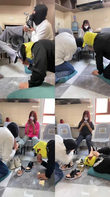 【精神小妹】3S虐双奴-脏鞋棉袜jio气味辱