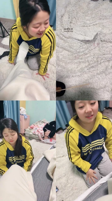 【沐沐大大】母畜-藤条抽打/跪舔白袜jio