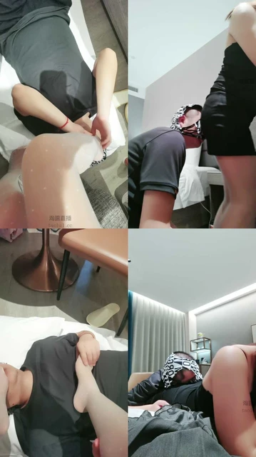 【晚安公主】白丝内裤套头深喉按摩全身闻臀舔臀舔脚专场调教