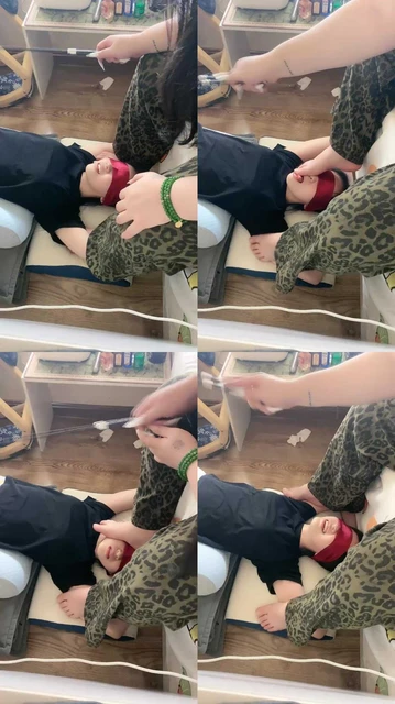 【漂亮的小羊s】玩小狗母狗犯错被拍子抽100下