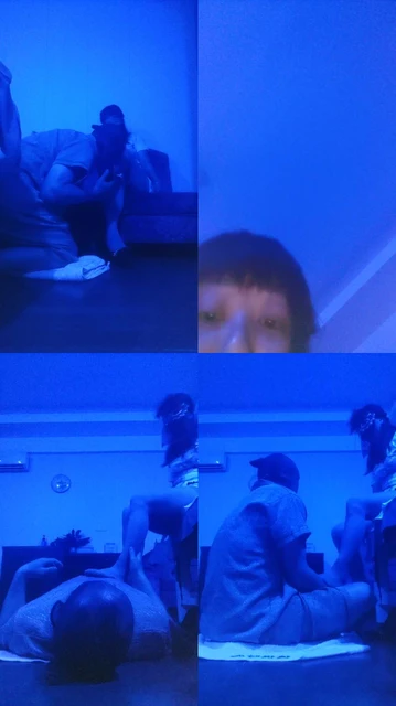 【太阳花】现场调教贱狗直播