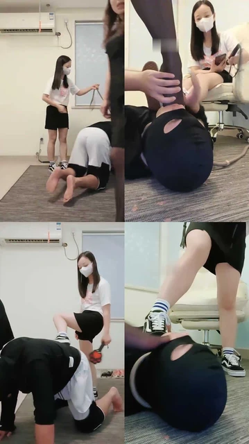 【安静大大】母女S虐狗-骑马遛狗/滴蜡踩踏【双视角版】