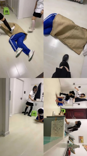 【精神小妹】校园霸凌-处刑打小报告的同学