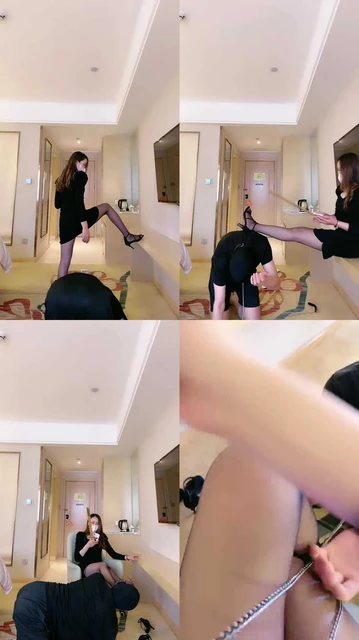 【丝绮】前男友求复合被虐-鞭打踩踏骑马/裸足深喉