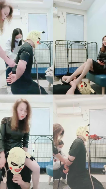 【安静大大】母女S-圈养邻居狗虐待【双视角版】