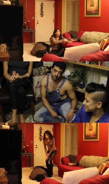 【欧美女王】M男跟女王们的生活化调教多视角拍摄