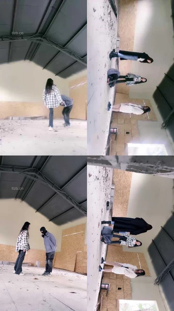 【宸宸】三S废弃厂房-暴力踢踹/踩踏【双视角版】