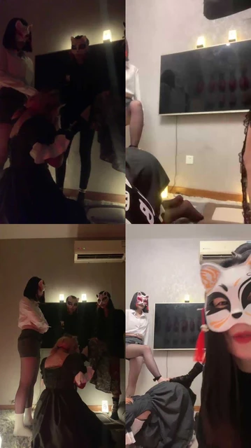 【小奶昔S】3素人精神小妹-母畜/闻臭脚/吃口水/踩踏【双视角版】