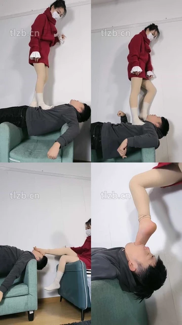 【幽魅】白袜气味控制/踩踏人形桥