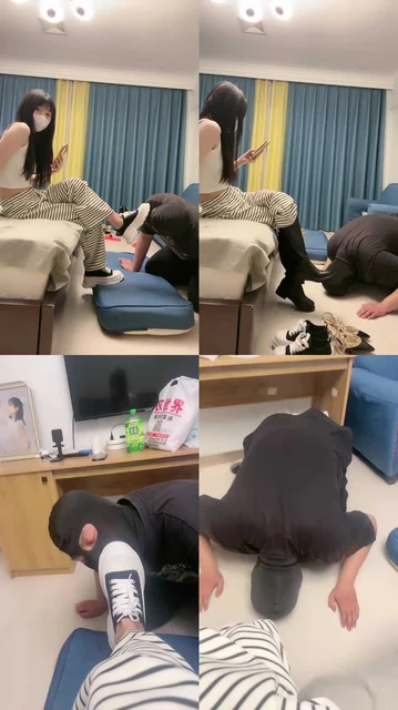 【兔兔大人】学生S首调-舔各种脏鞋【双视角版】