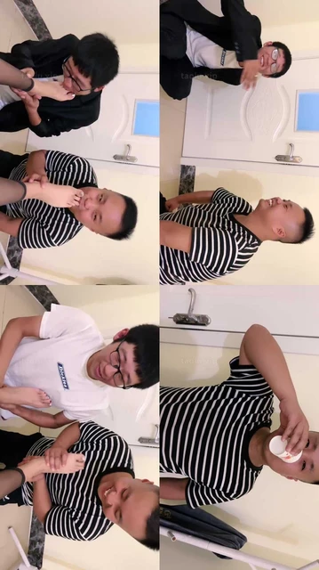 【孤傲女帝】双奴-舔脚/奴下奴抽耳光/sp/口水深喉/圣水