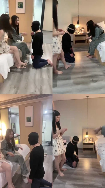 【叶娘】双S-舔脏鞋/蒙眼闻脚闻袜/踩踏【双视角版】