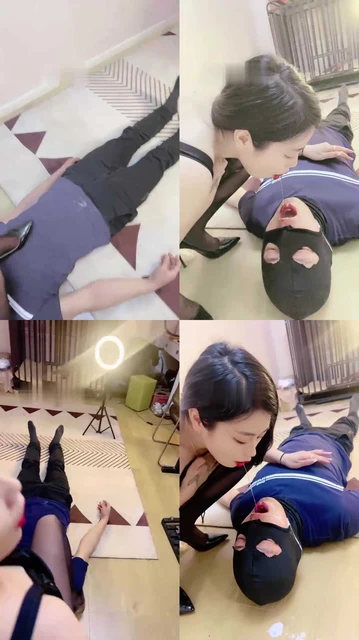 【夕微】双S-马桶视角-吐口水浓痰-鞋踩踏【双视角版】