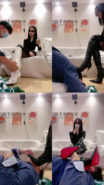 【嘉倪】长靴踩虐发骚DOG