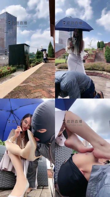 【一嬛】超美御姐户外遛狗