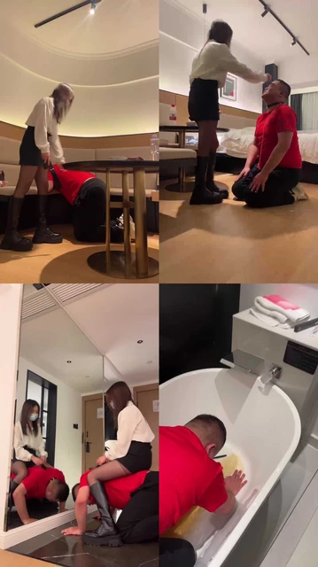 【琪琪S】圣水窒息/长靴虐杀踩踏/骑马/黑丝捂脸