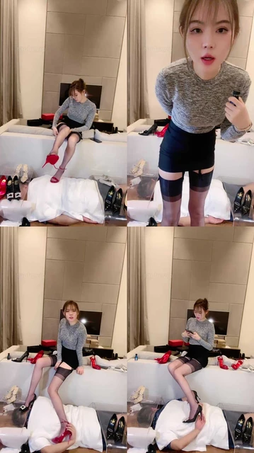 【宇婉莹】高跟鞋控必看-多双高跟全体重踩踏