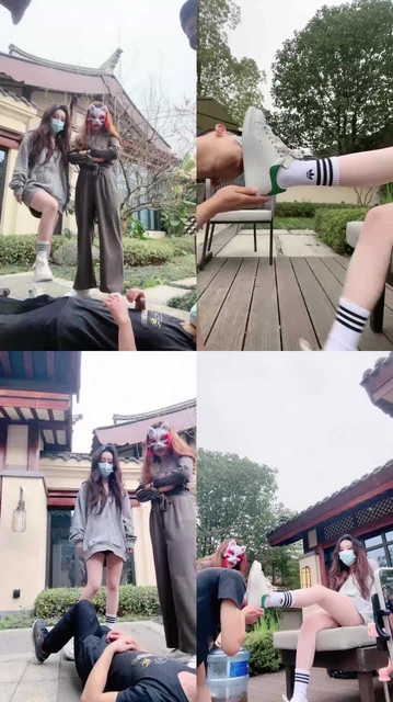 【维妮】超精彩-3女王踩踏-大桶混合圣水-提档（双视角）