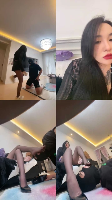 【安晴】椰子鞋重度提档/黑丝脚插嘴/全体重踩踏【完整版】