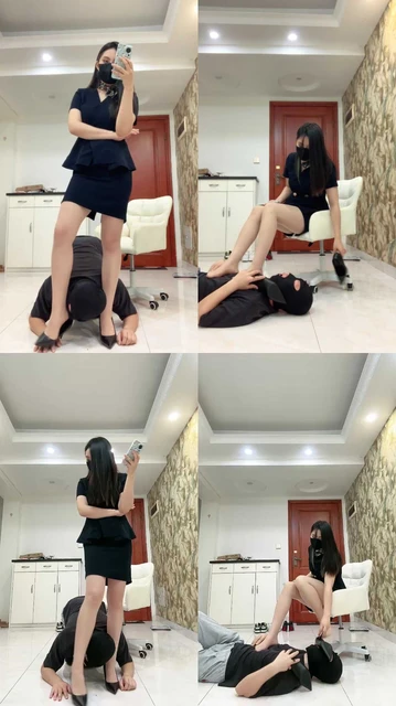 【御清】御姐范S-高跟肉丝脚下贱奴【双视角版】