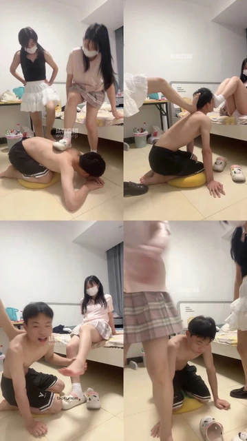 【小宇狗狗】jk超脏洞洞鞋调教场鞋底踩