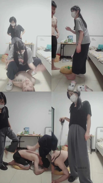 【彩虹大人s】清纯女大调教骚狗飞