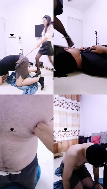 【依然】黑丝高跟白领S-重度暴揍虐打/物化人体鞋架