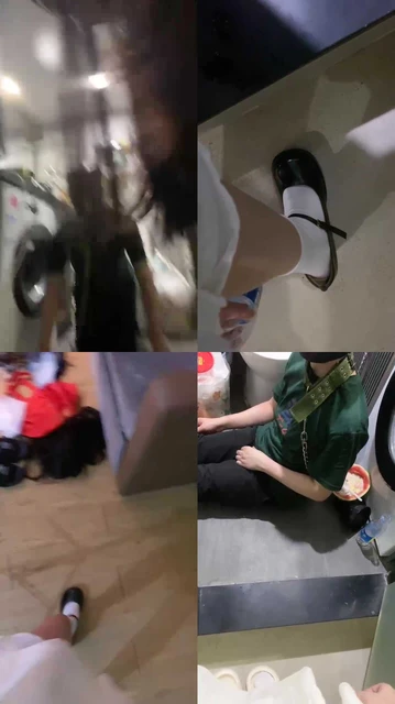 【香菜】萝莉S-皮鞋踩喂食/头压马桶/喝圣水漱口水【完整版】