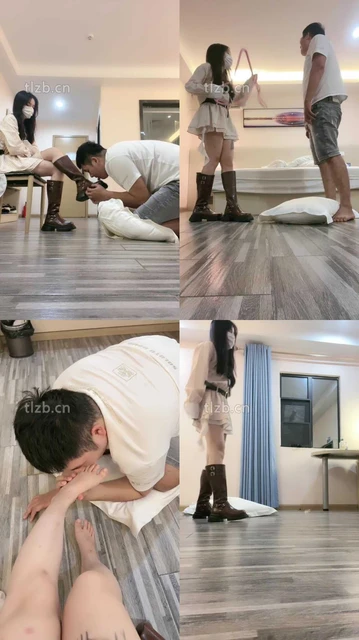 【香芋朱朱】长靴踩/人肉坐垫/踢踹/鞭打/白袜蹂躏