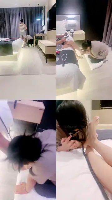 【尤物姐姐】闺蜜来家做客 奴下奴伺候