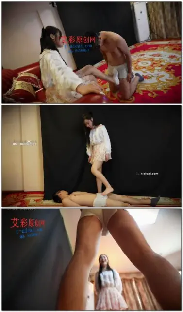 【星奈】白袜裸足踩裆踢裆