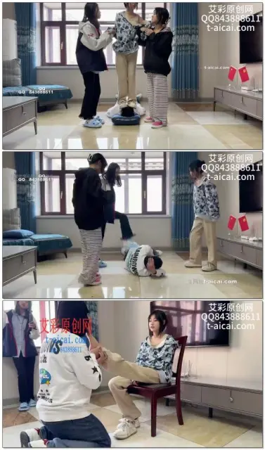 【chnnsct1818】剧情被女生围殴羞辱