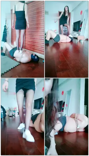 【佳汶S】捆绑玩贱畜生