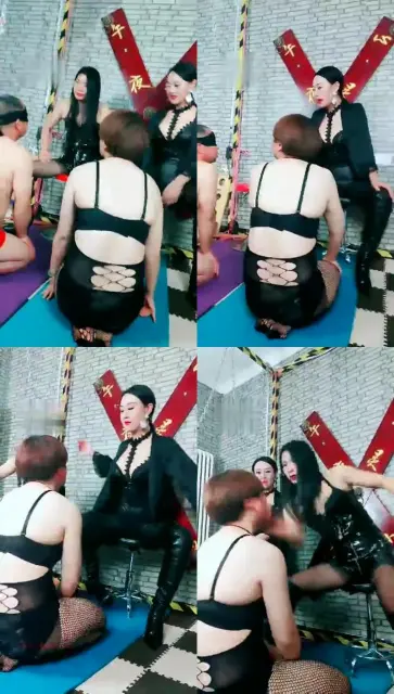 【不美S】和小妈惩戒男女学生耳光