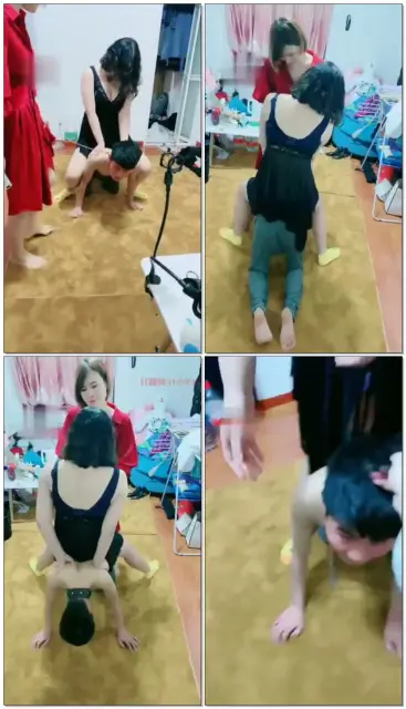 【美丝大大】给我的女奴当狗，跪舔女奴