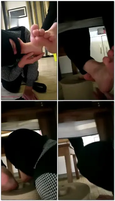 【素人的脚】引导第一次被舔脚的素人【完整版】