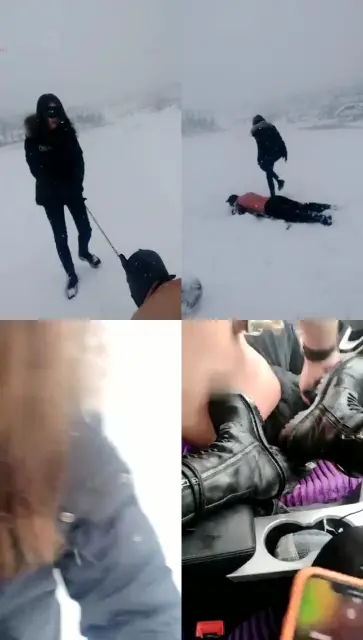 【琴师S】牛逼户外雪天打狗 