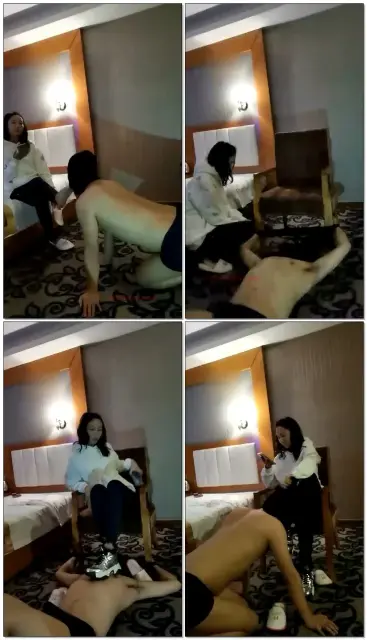 【琛儿女主】宾馆绑着贱狗羞辱