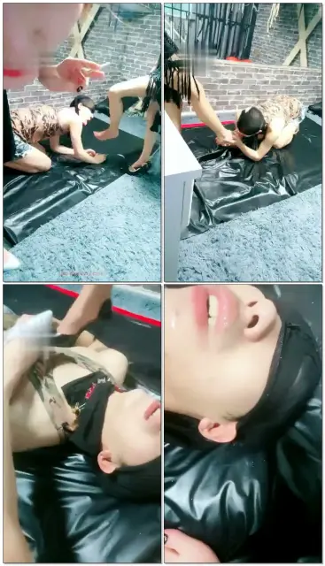 【柒染殿下】玩狗蛋脚奴口水场羞辱