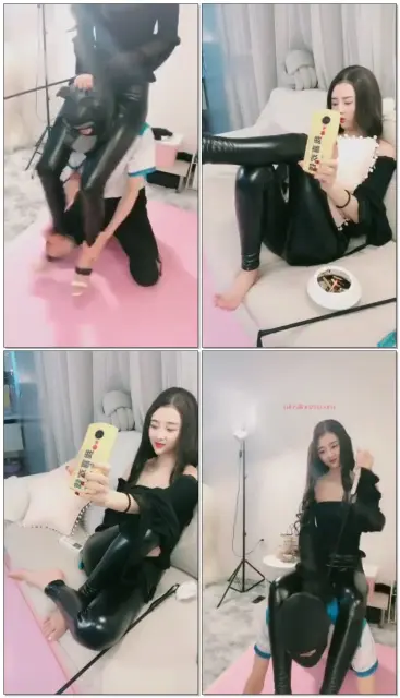 【慕瑶s】御姐骑马溜狗