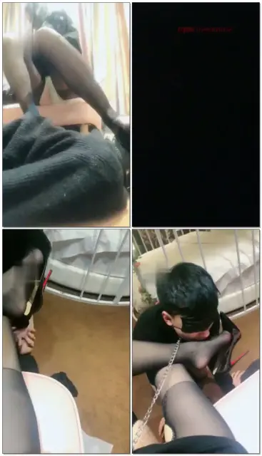 【摇摇老大】黑丝脚蹂躏男友