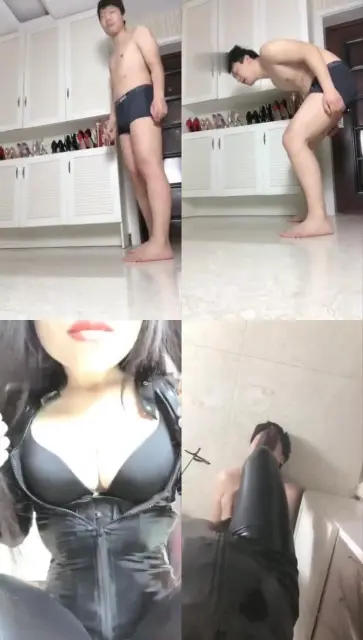 【兔粉粉】剧情踢裆儿子替爸爸受罚