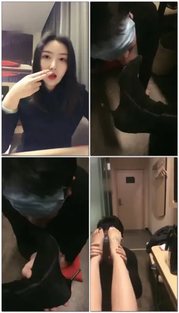 【杉杉女神】情人节前任来舔鞋底